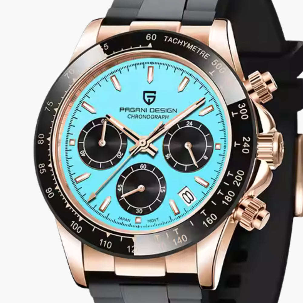 GJR OdyxFlex Chronograph - Miami Sky Blue