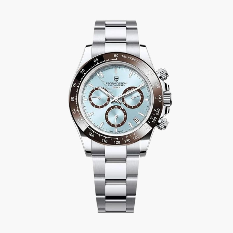 GJR Ice Blue Chronograph