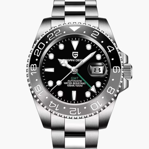 GJR GMT DESIGN - Silver & Black