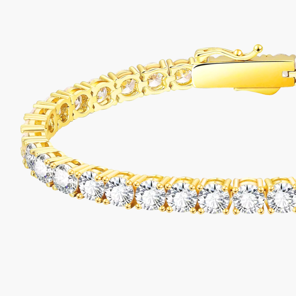 Tennis Bracelet (Gold) 5mm