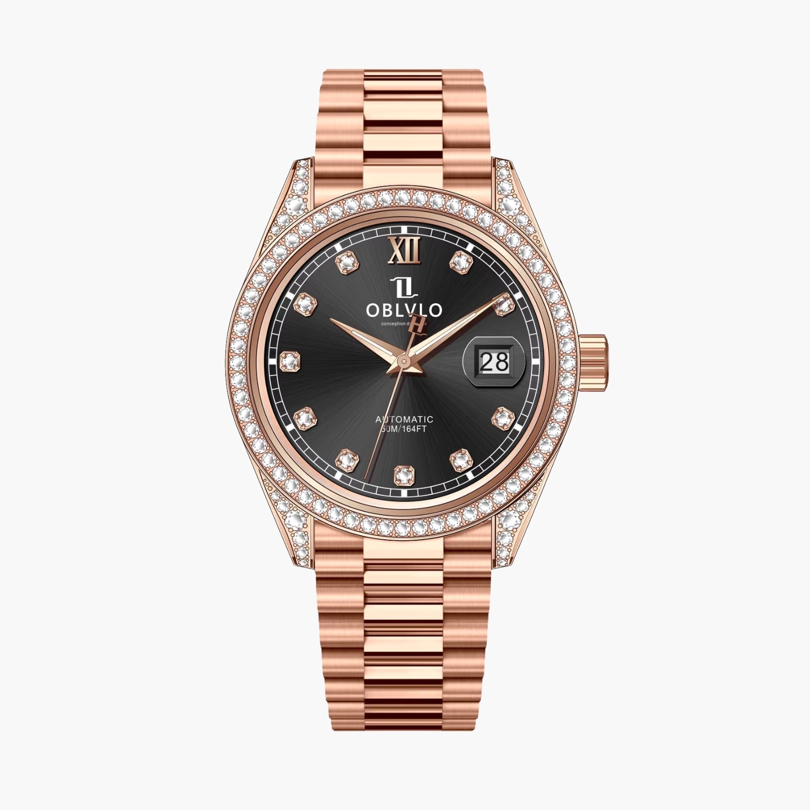 GJR Rose Gold Prestige Diamond - Onyx