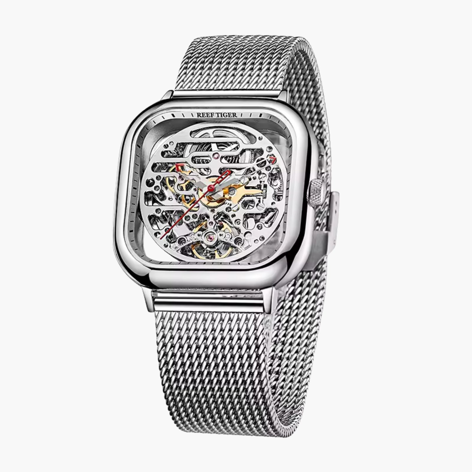 GJR Square Skeleton - Silver Steel