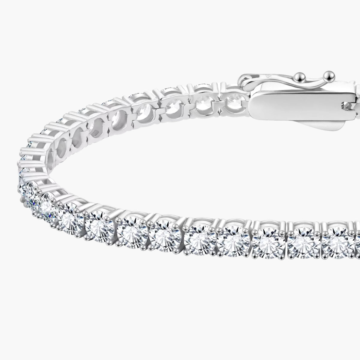Tennis Bracelet (Silver) 4mm