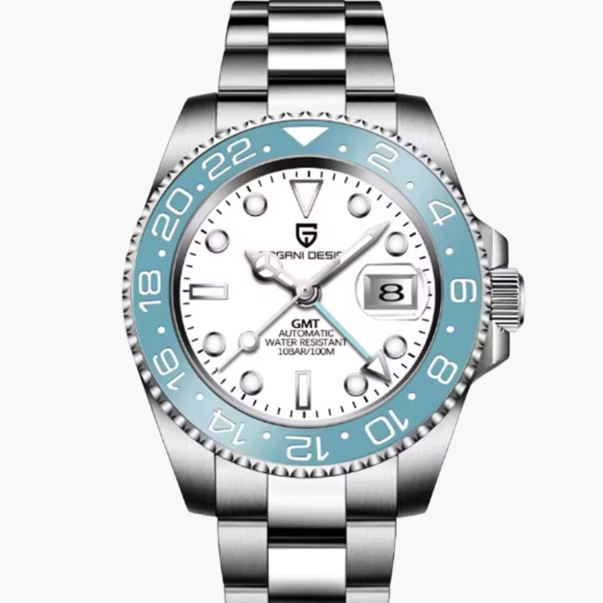 GJR GMT DESIGN - Light Blue & White
