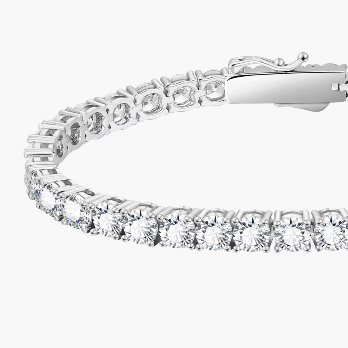 Tennis Bracelet (Silver) 5mm