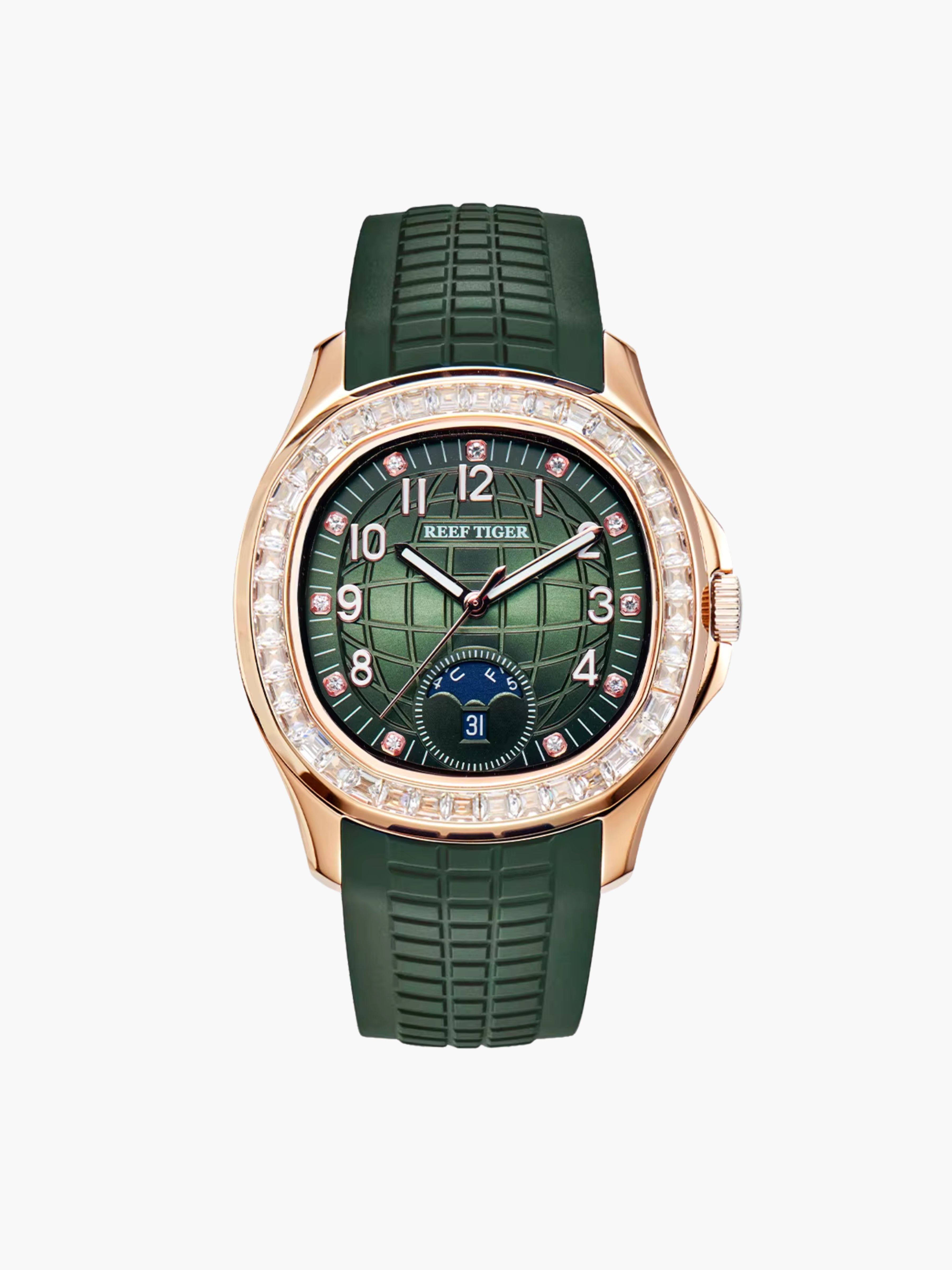 GJR Aquanautic Baguette – Rose Emerald