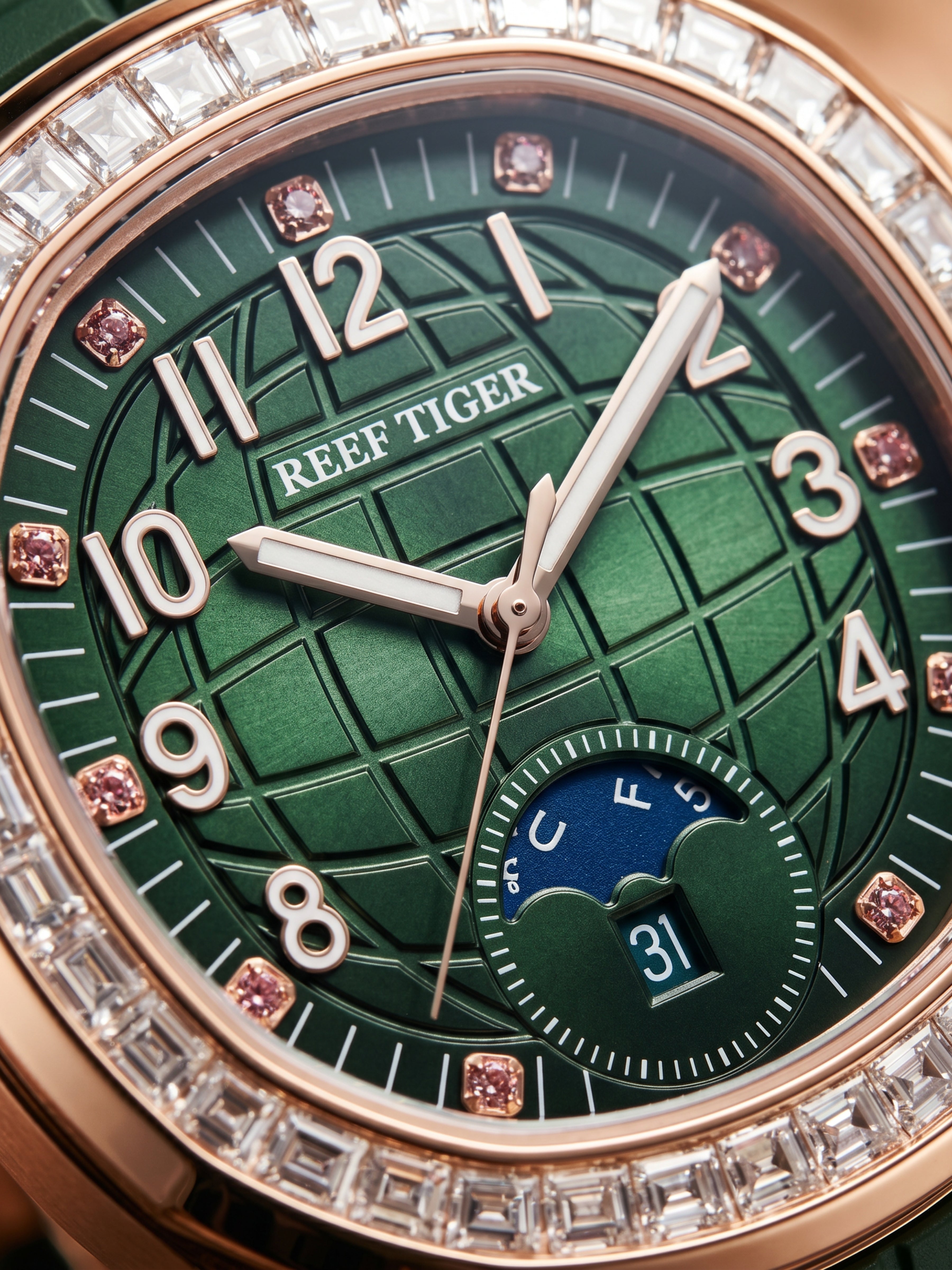 GJR Aquanautic Baguette – Rose Emerald
