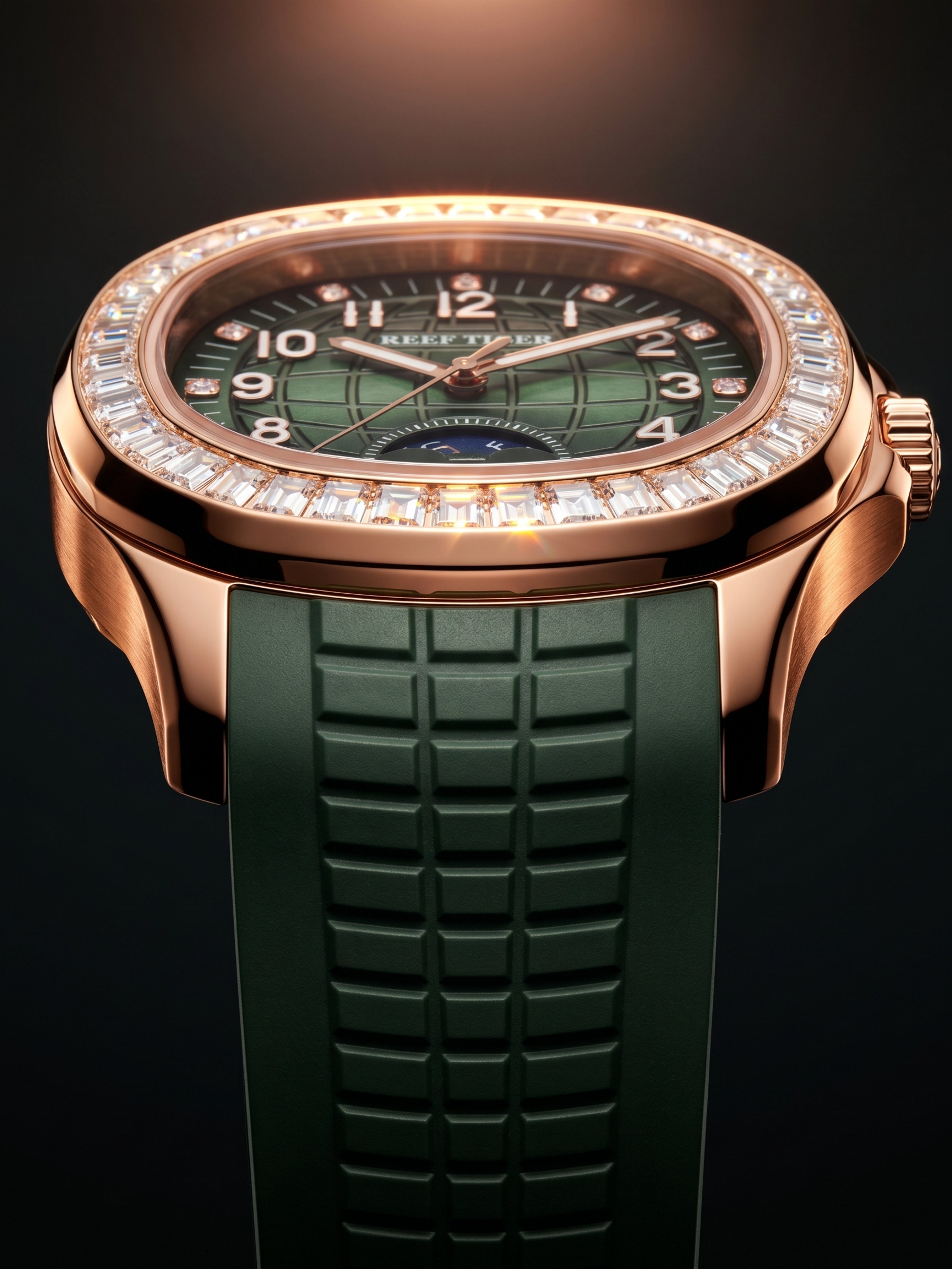 GJR Aquanautic Baguette – Rose Emerald