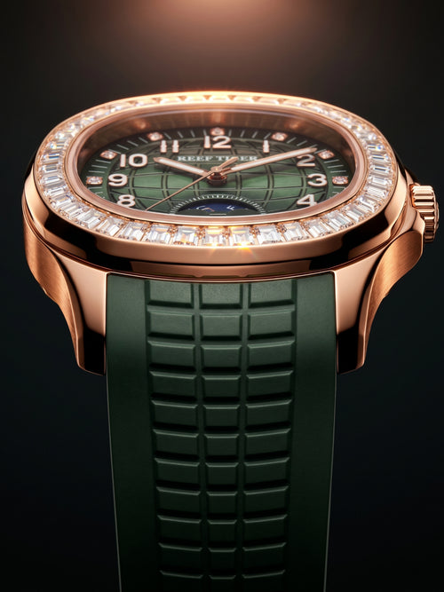 GJR Aquanautic Baguette – Rose Emerald