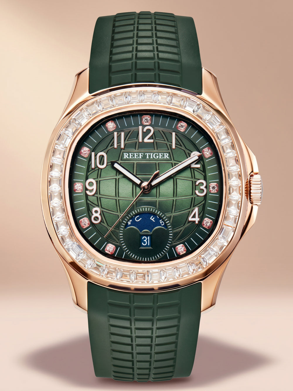 GJR Aquanautic Baguette – Rose Emerald