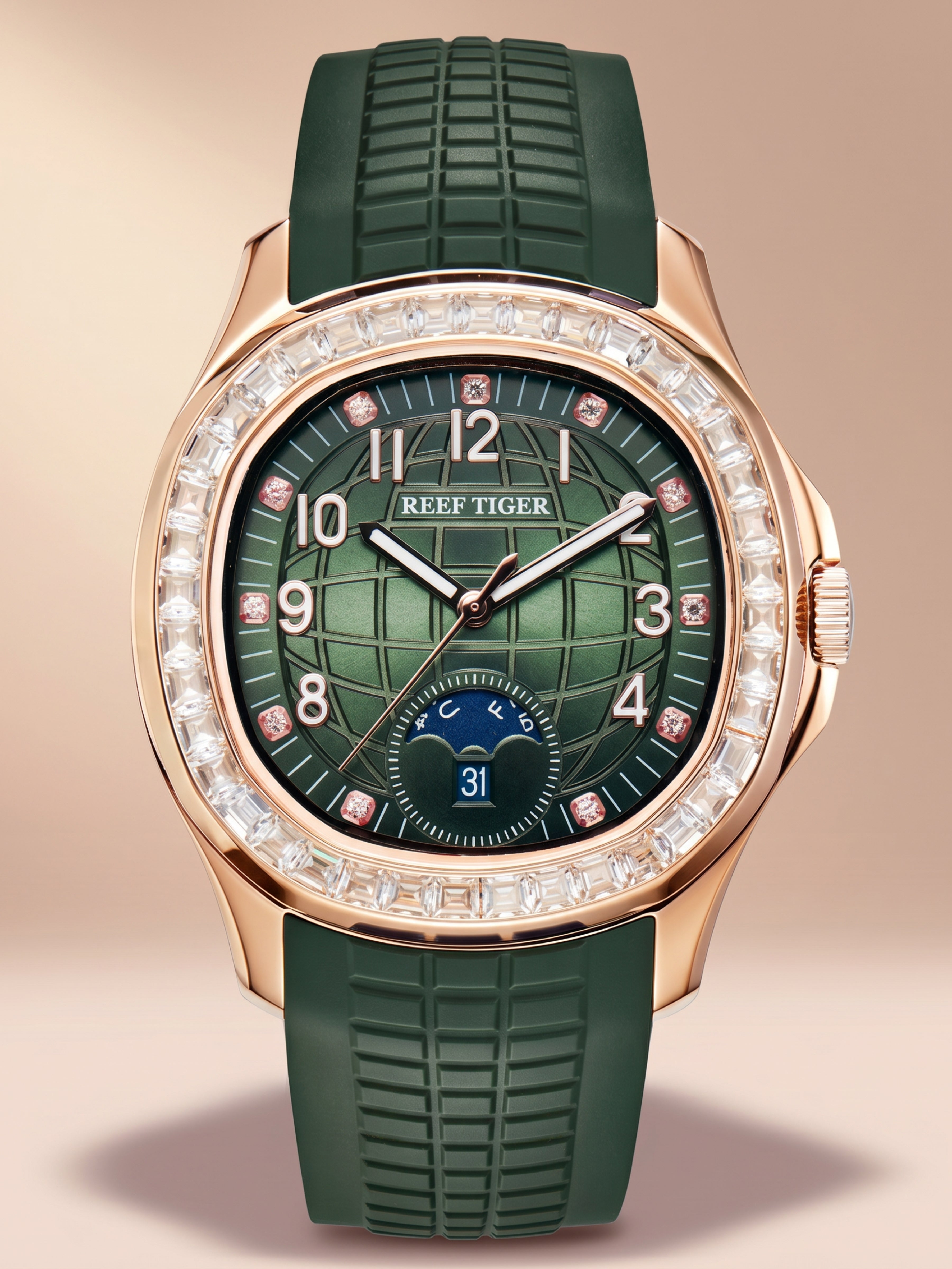 GJR Aquanautic Baguette – Rose Emerald