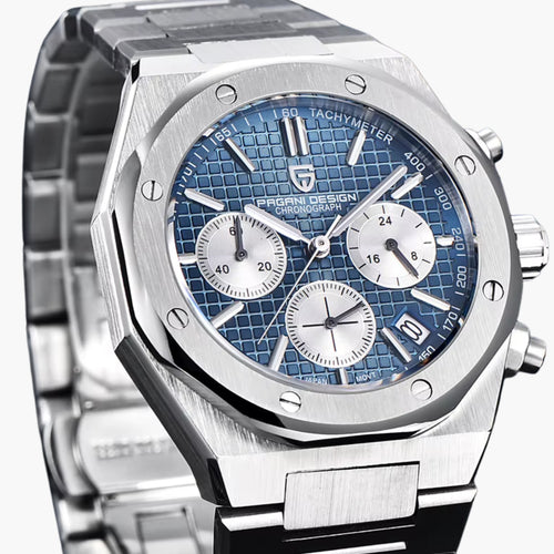 GJR Royal Chronograph Blue