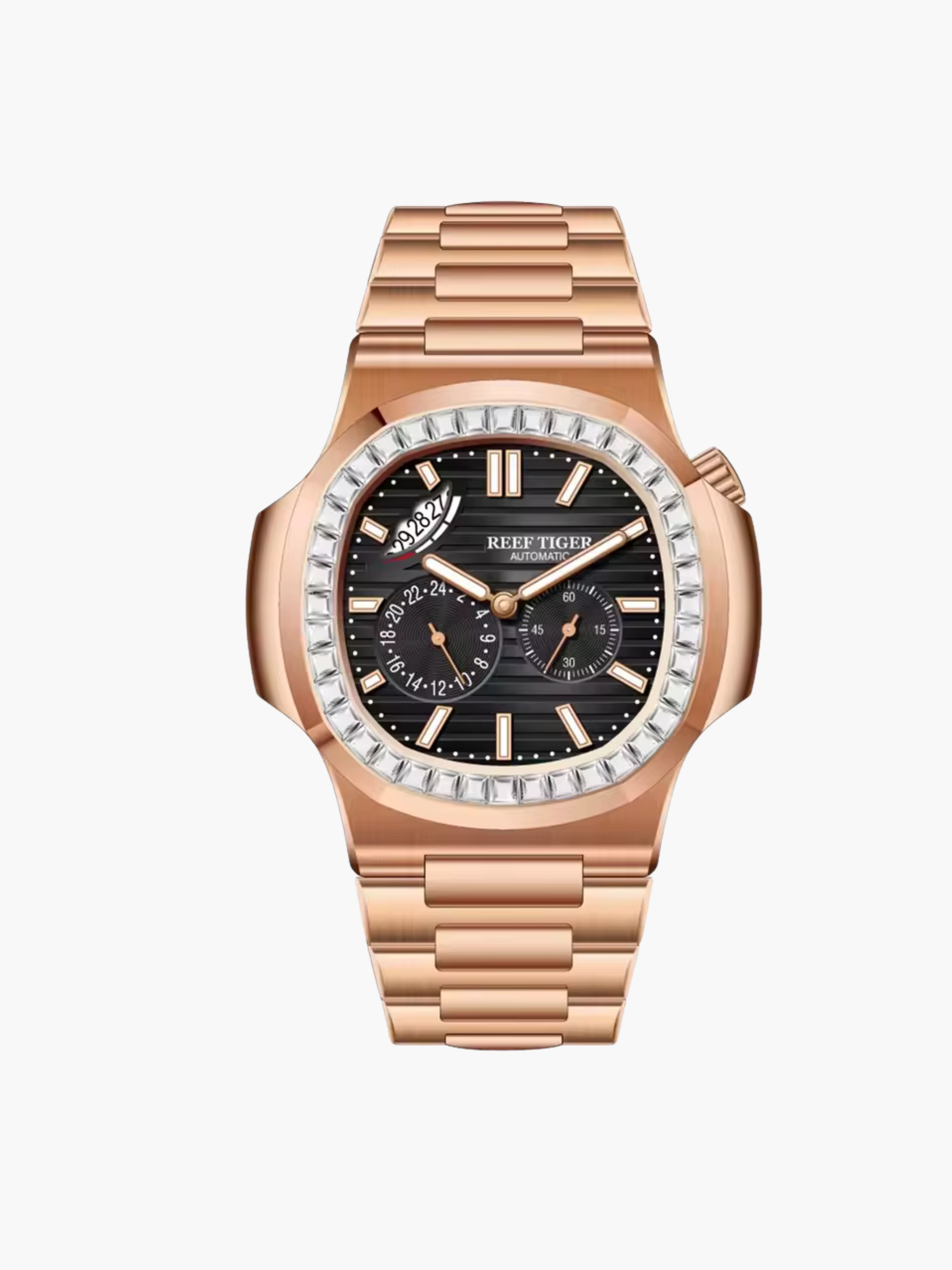 GJR Nautic Baguette – Rose Onyx