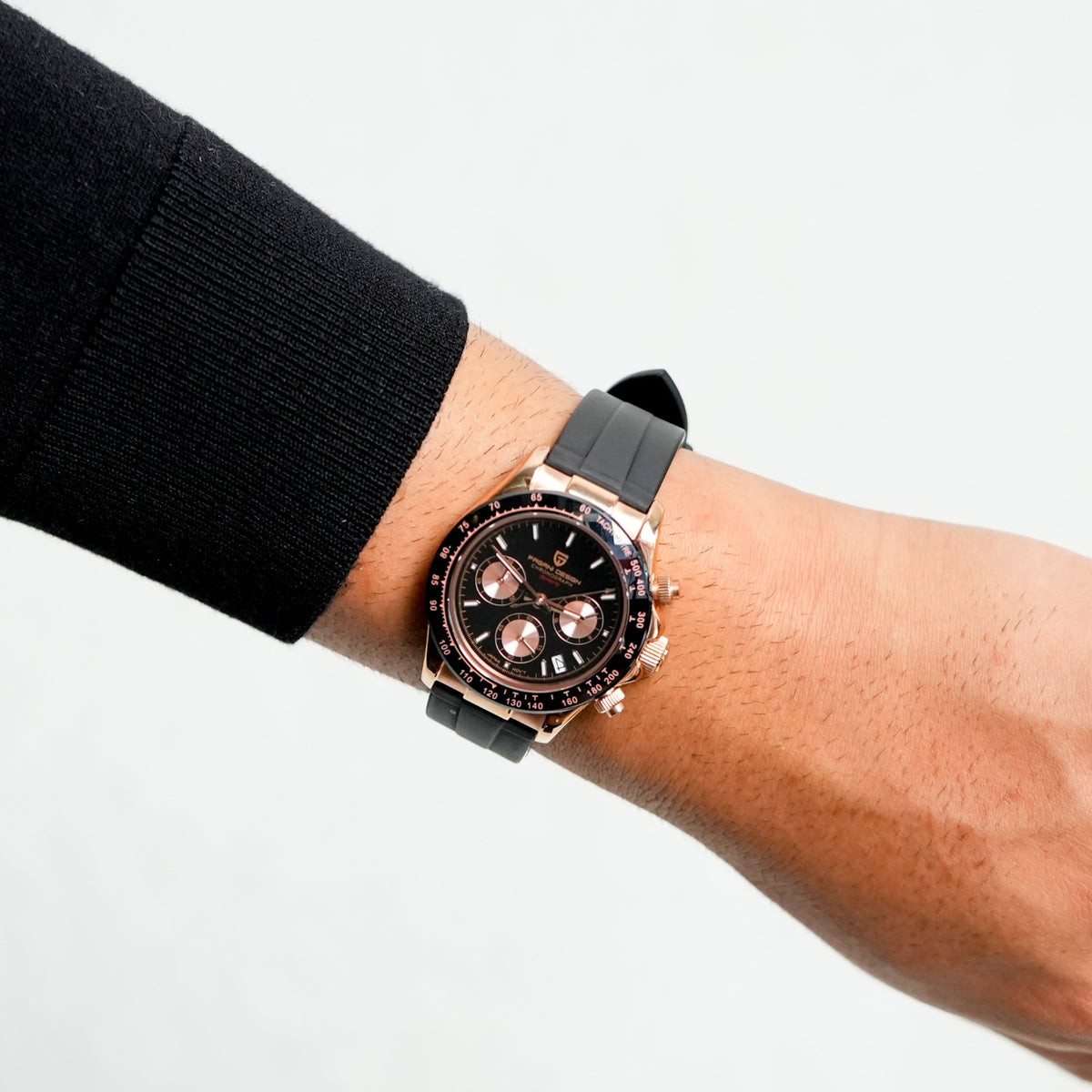 GJR OdyxFlex Chronograph Rose Gold