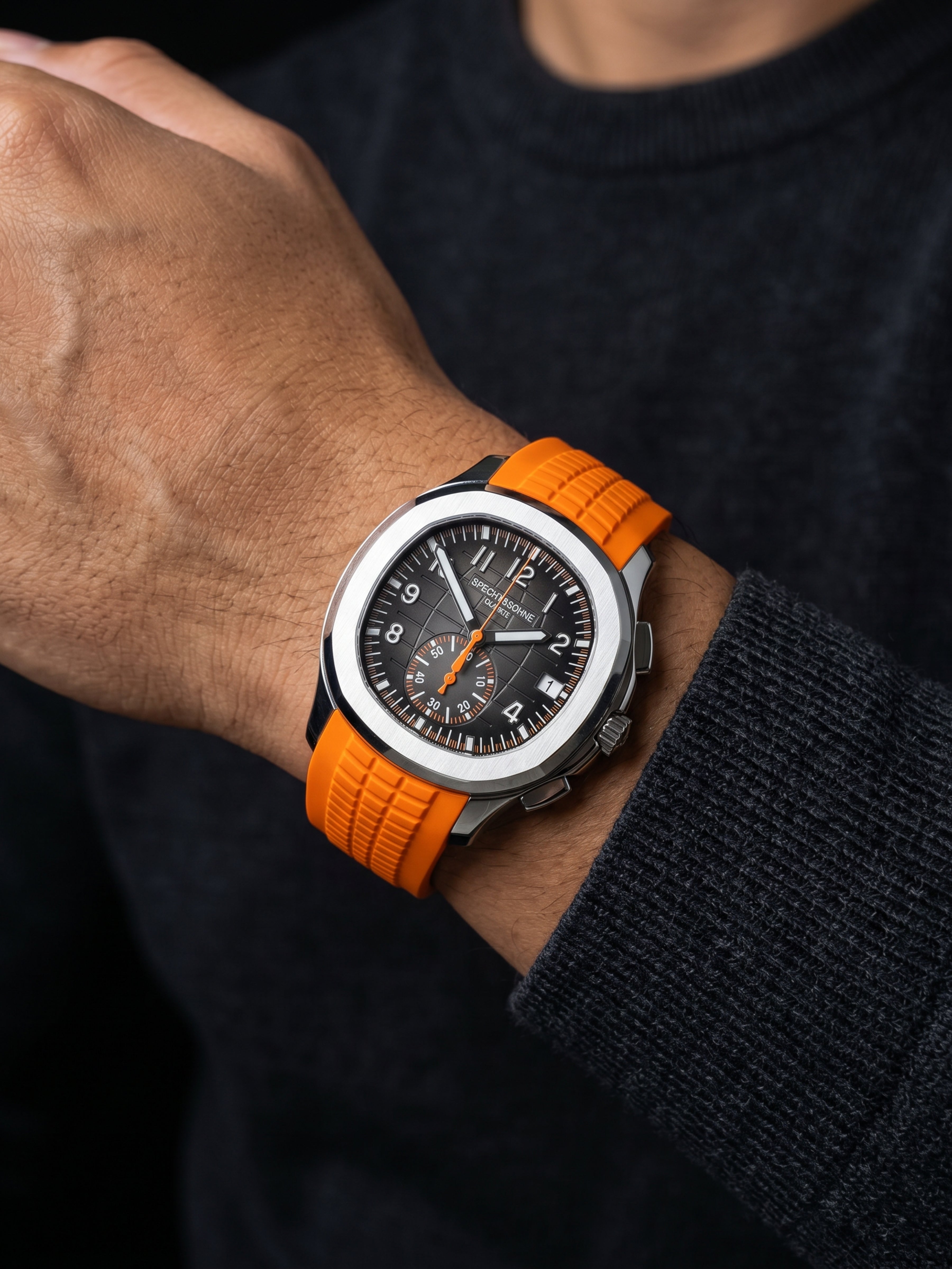 GJR Aquanautic Chronograph - Orange