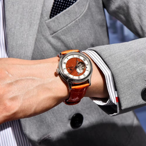 GJR Celestial Tourbillon - Sunset Opulence