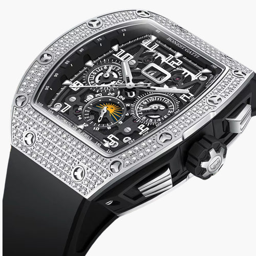 GJR Diamond Skeleton Black Ice