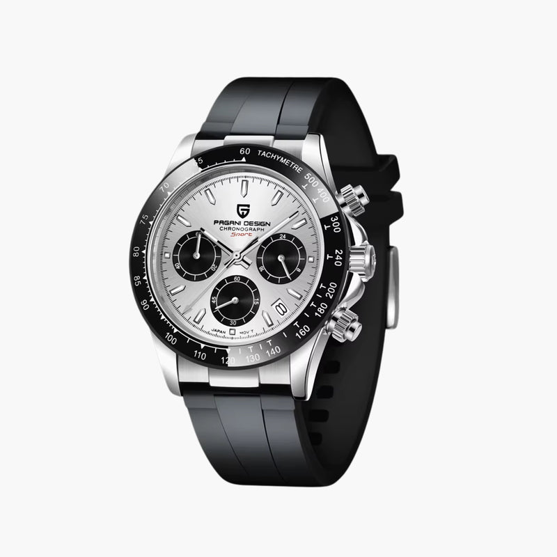 GJR OdyxFlex Chronograph - Silver Storm