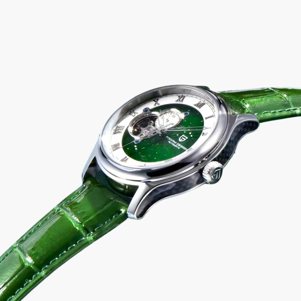 GJR Celestial Tourbillon - Emerald Majesty
