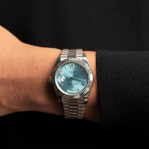 GJR Silver Prestige - Sky Blue