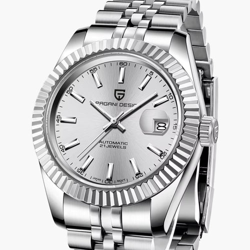GJR Elegance Date Silver