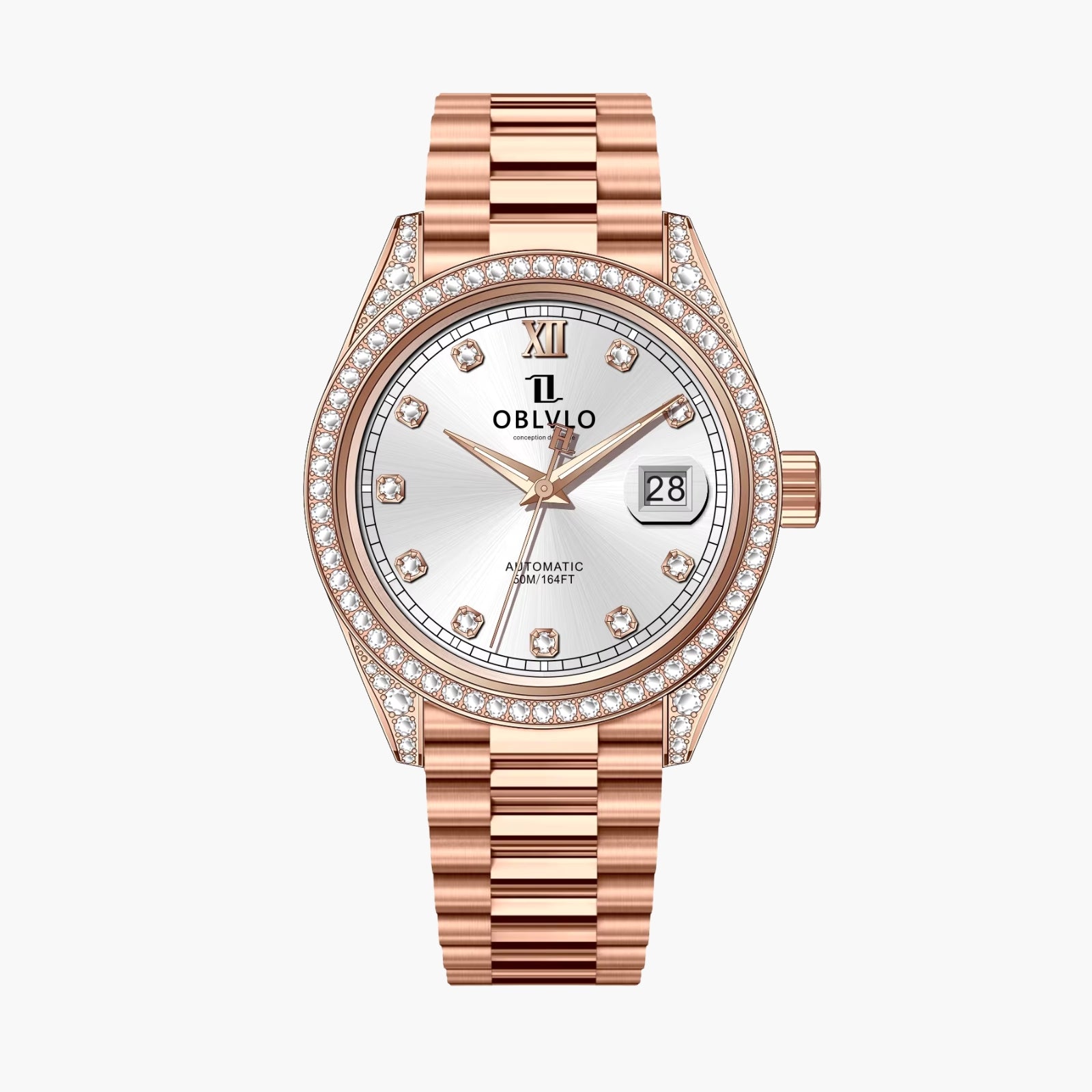 GJR Rose Gold Prestige Diamond - White