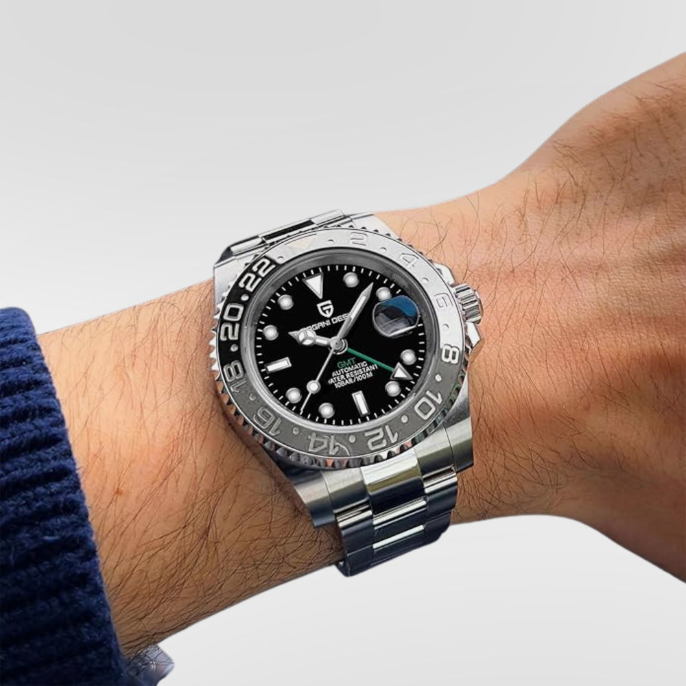 GJR GMT DESIGN - Silver & Black