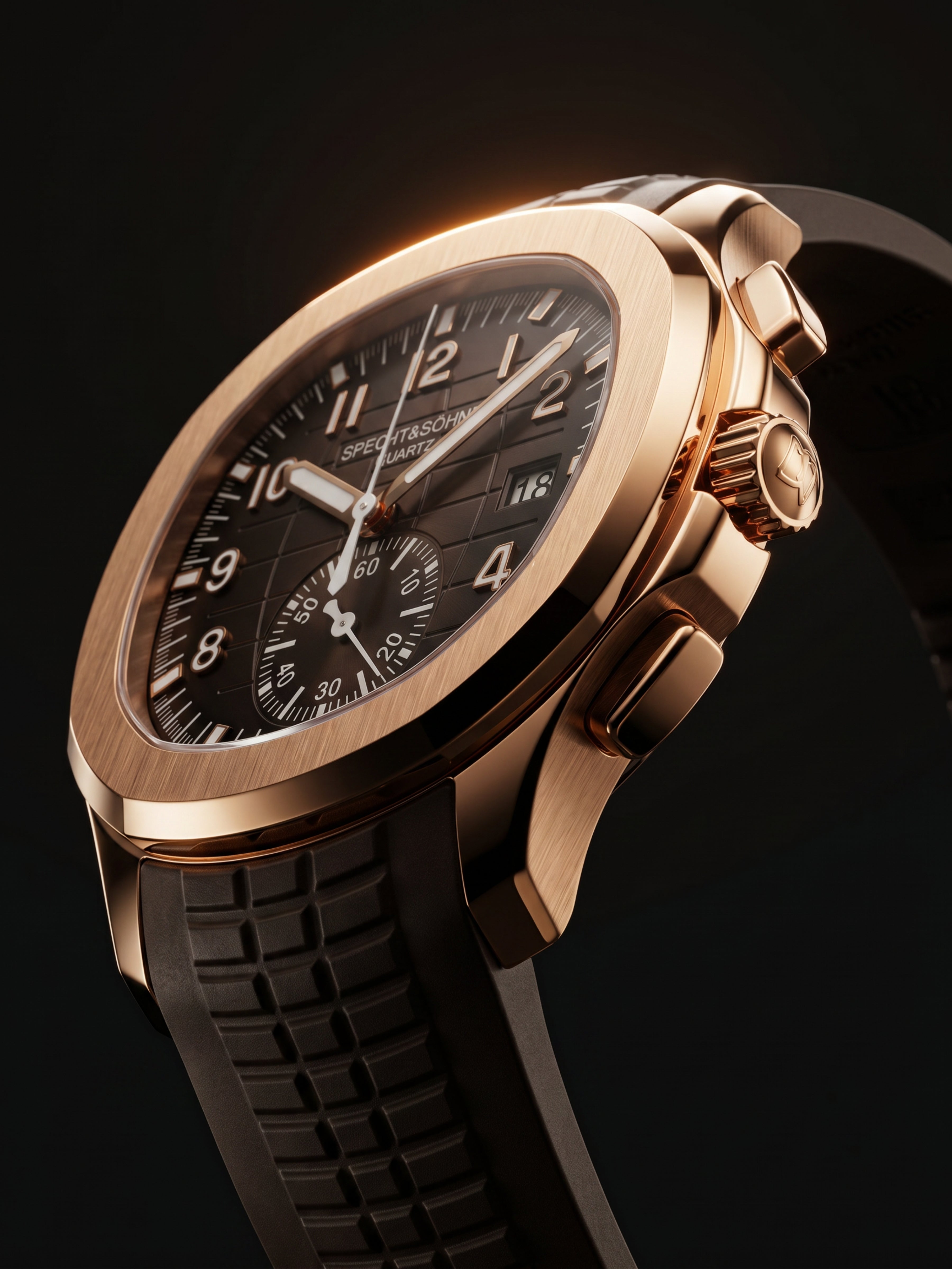 GJR Aquanautic Chronograph - Rose Gold