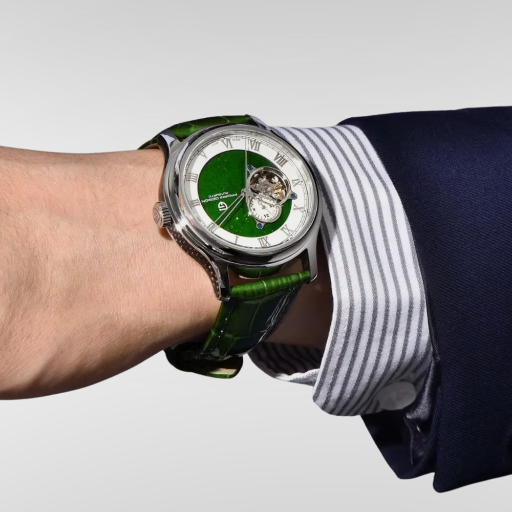 GJR Celestial Tourbillon - Emerald Majesty