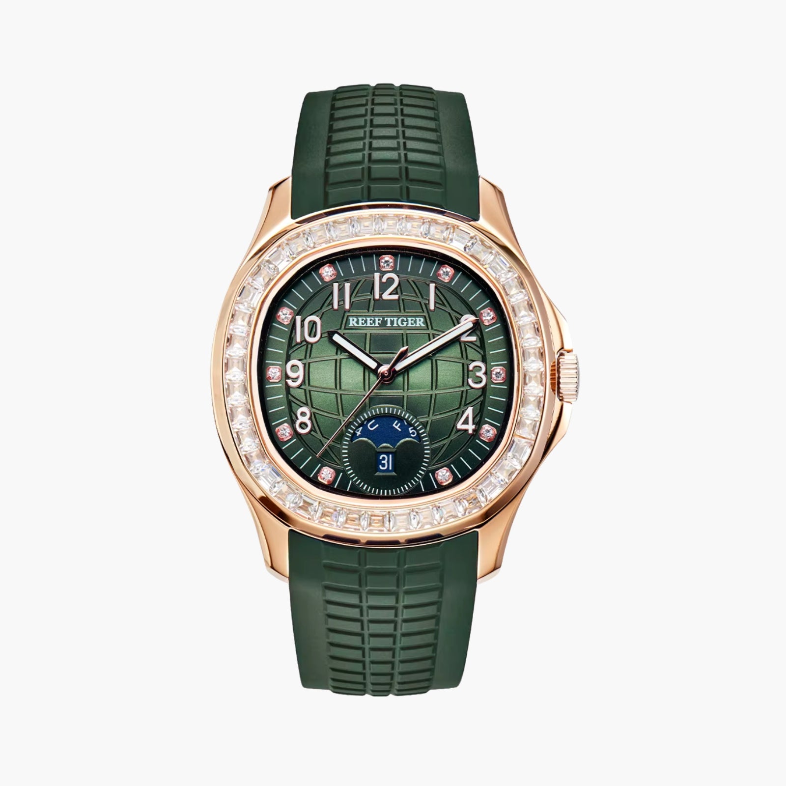 GJR Aquanautic Baguette – Rose Emerald