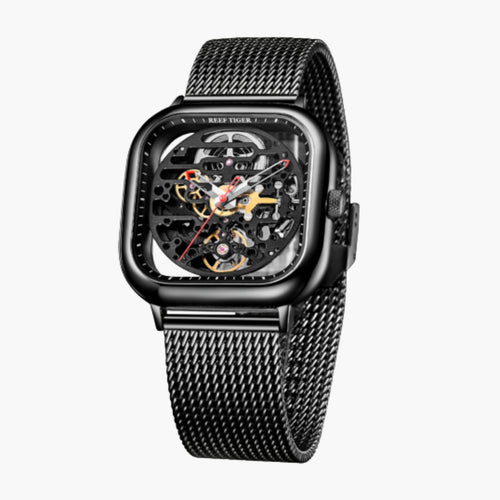 GJR Square Skeleton - Obsidian Black