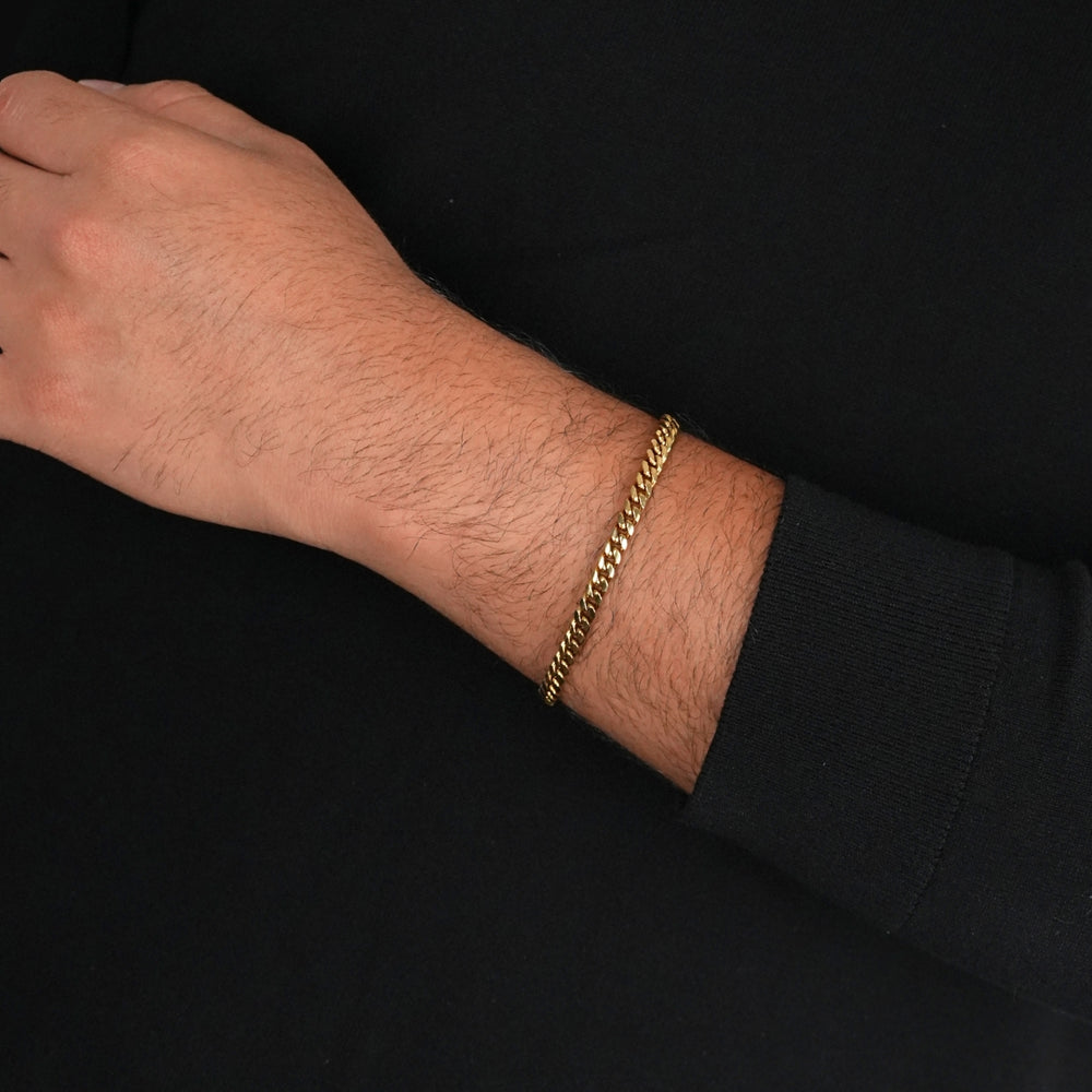 Cuban Link Bracelet (Silver) 5mm