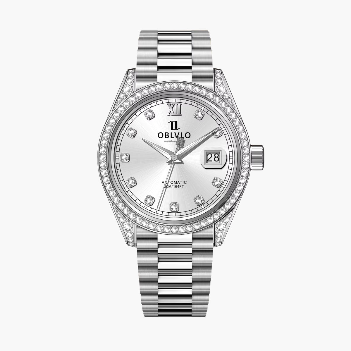 GJR Silver Prestige Diamond - White