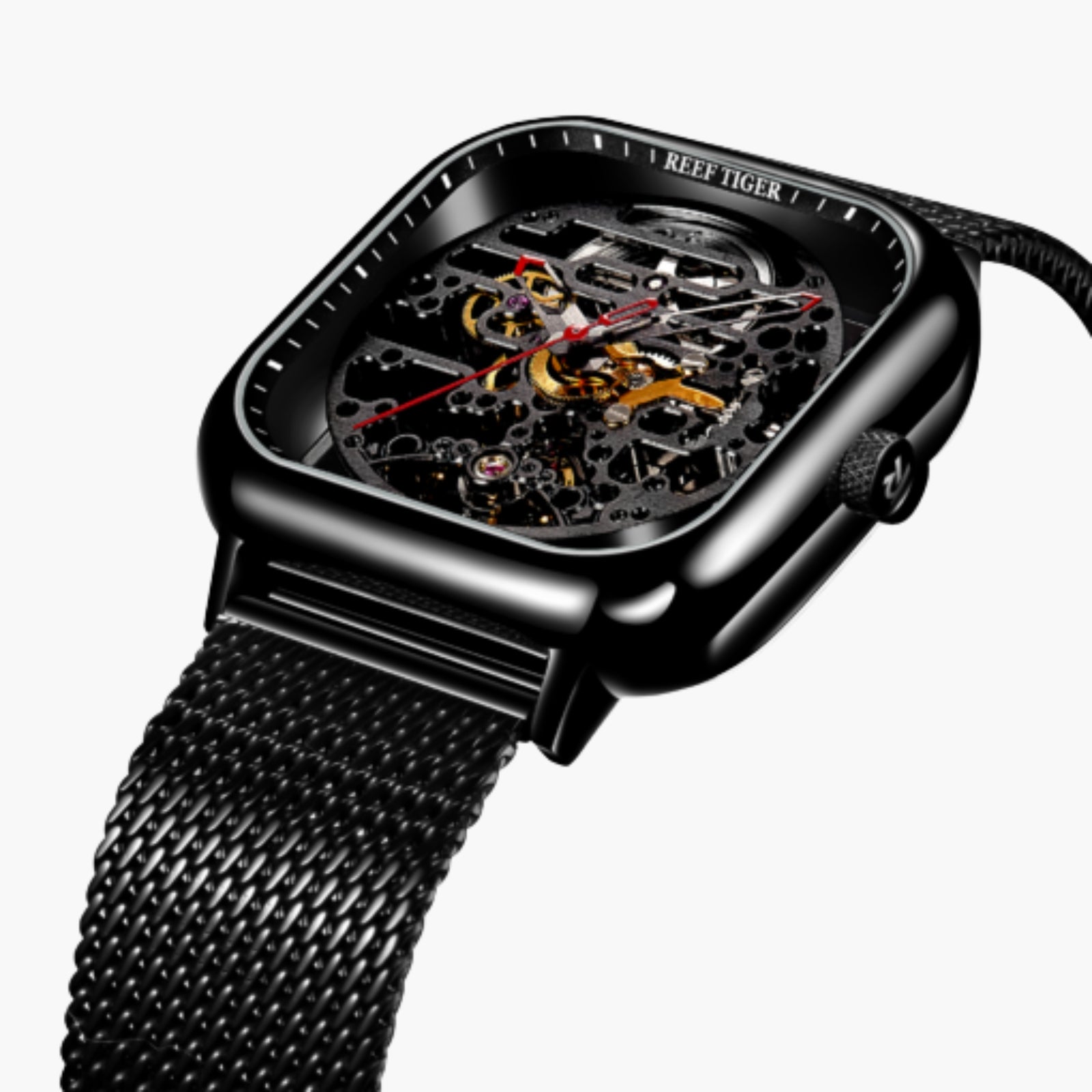 GJR Square Skeleton - Obsidian Black